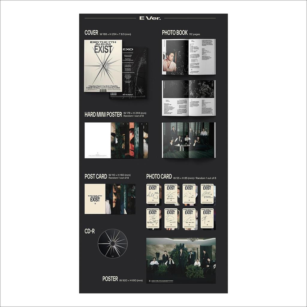 EXO EXIST Fotoksiążka Wersja