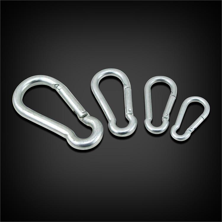 5mm Self-Locking Safety Carabiner for Climbing and Firefighting Gourd Shape