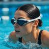 Silicone Swimming Goggles High-definition Flat Transparent Goggles Swim Eyewear Glasses  Pool