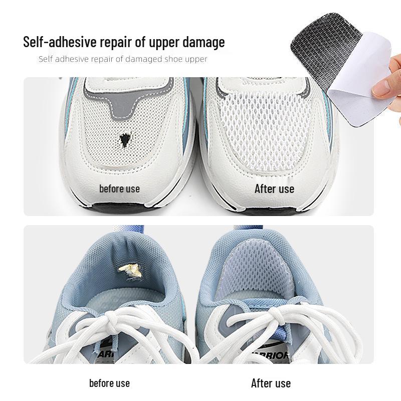 Sneaker Mesh Heel Repair Patch - Strong Self-Adhesive, Invisible Anti-Wear Patch