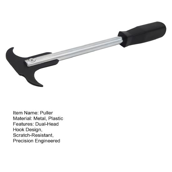 Narzędzie Hak do Ściągania Uszczelniaczy z Podwójną Głowicą Profesjonalny Zestaw do Demontażu i Montażu Uszczelniaczy Olejowych do Napraw Samochodowych Końcówka Wygięta i Prosta