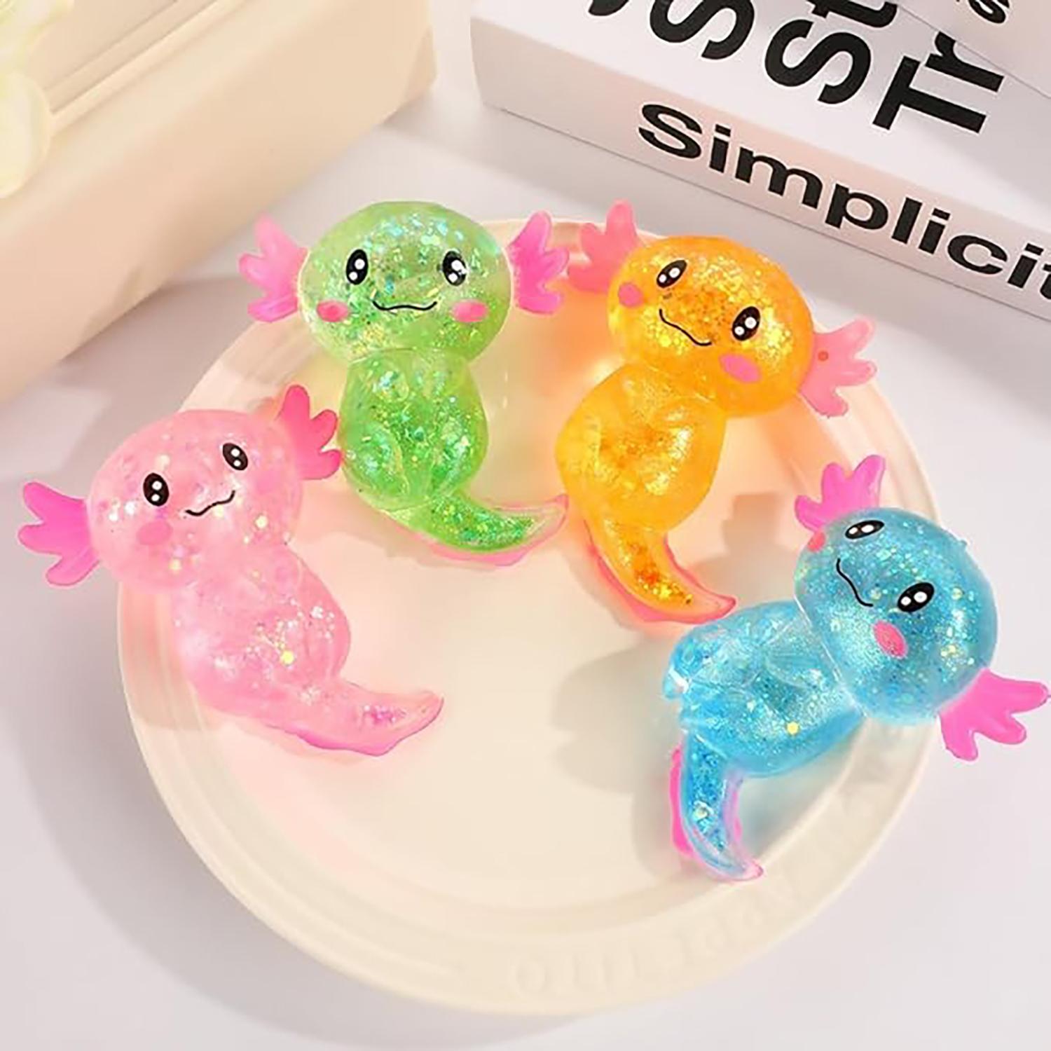 Activating Toys Creative Decompression Tool, Cute Salamander Pinch, Tpr Venting Tool, Slow Rebound Maltose Squeezing Toy
