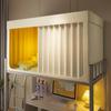 University Dorm Blackout Privacy Curtain - 3-Door Mosquito Net for Bunk Beds