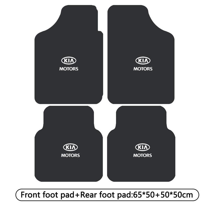 Tapis de sol en caoutchouc AEE1 pour voiture, imperméables, anti-poussière, tapis de pied automatique pour KIA Rio Ceed Sportage Cerato Soul Sorento Optima Picanto Stonic KN
