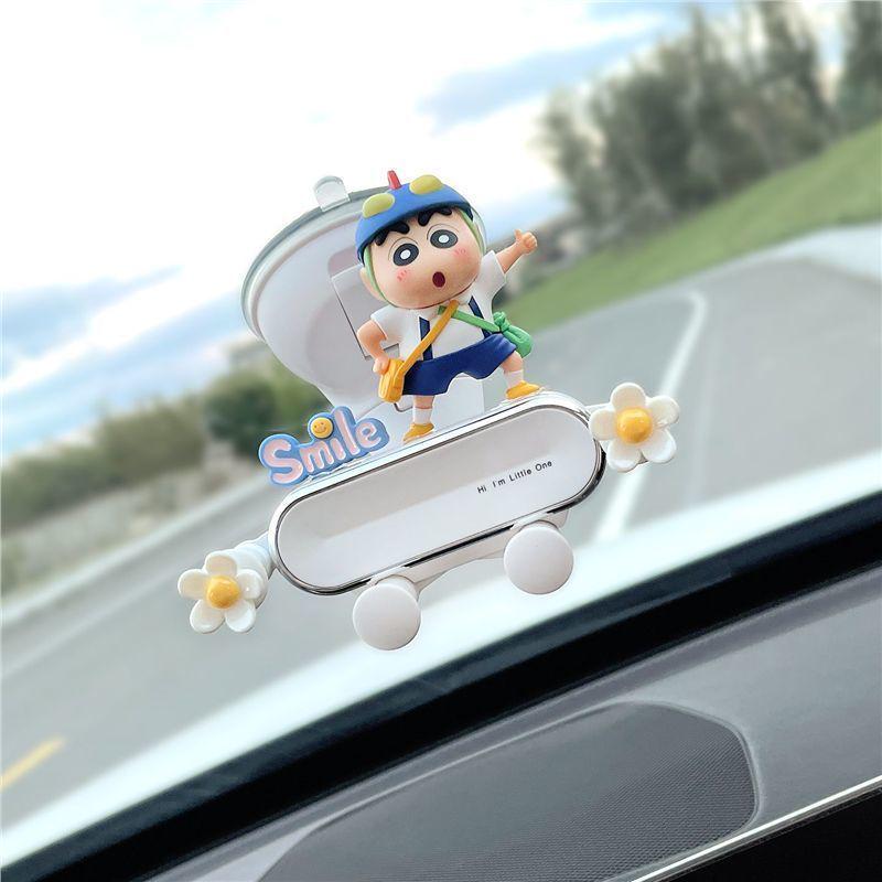 2025 Shin-chan Women s Suction Cup Dashboard Phone Holder No Size