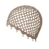 Crochet Woven Pullover Hats Hollowed Out Beret Cap Casual Knitted Hat  Travel