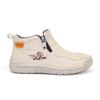 Women's Plus Size Soft Sole Ankle Boots - Spring Hand-Stitched Martin Style Casual Mom Shoes