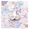 50 Colorful Dreamy Girly Stickers for Notebooks, Water Bottles, and Phones