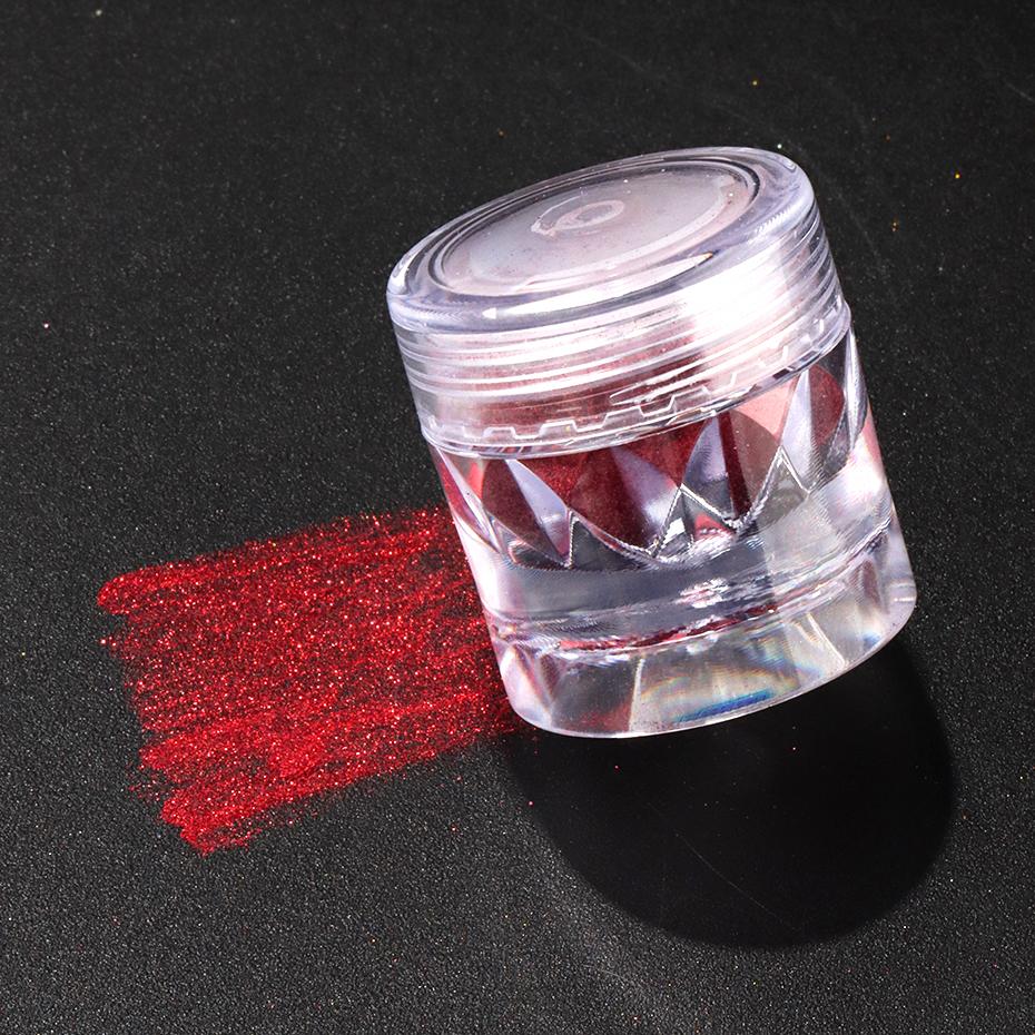 Xiaomi 1 Box Red Chrome Nail Powder Pigment Magic Mirror Metallic Nail Glitter Rubbing Dust Charms Makeup Nail Art Decorations Manicure
