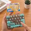 Clear Key Sounds Mechanical Fidget Keyboard Press-Type Mini Keyboard Charm Toy  Backpack Pendant