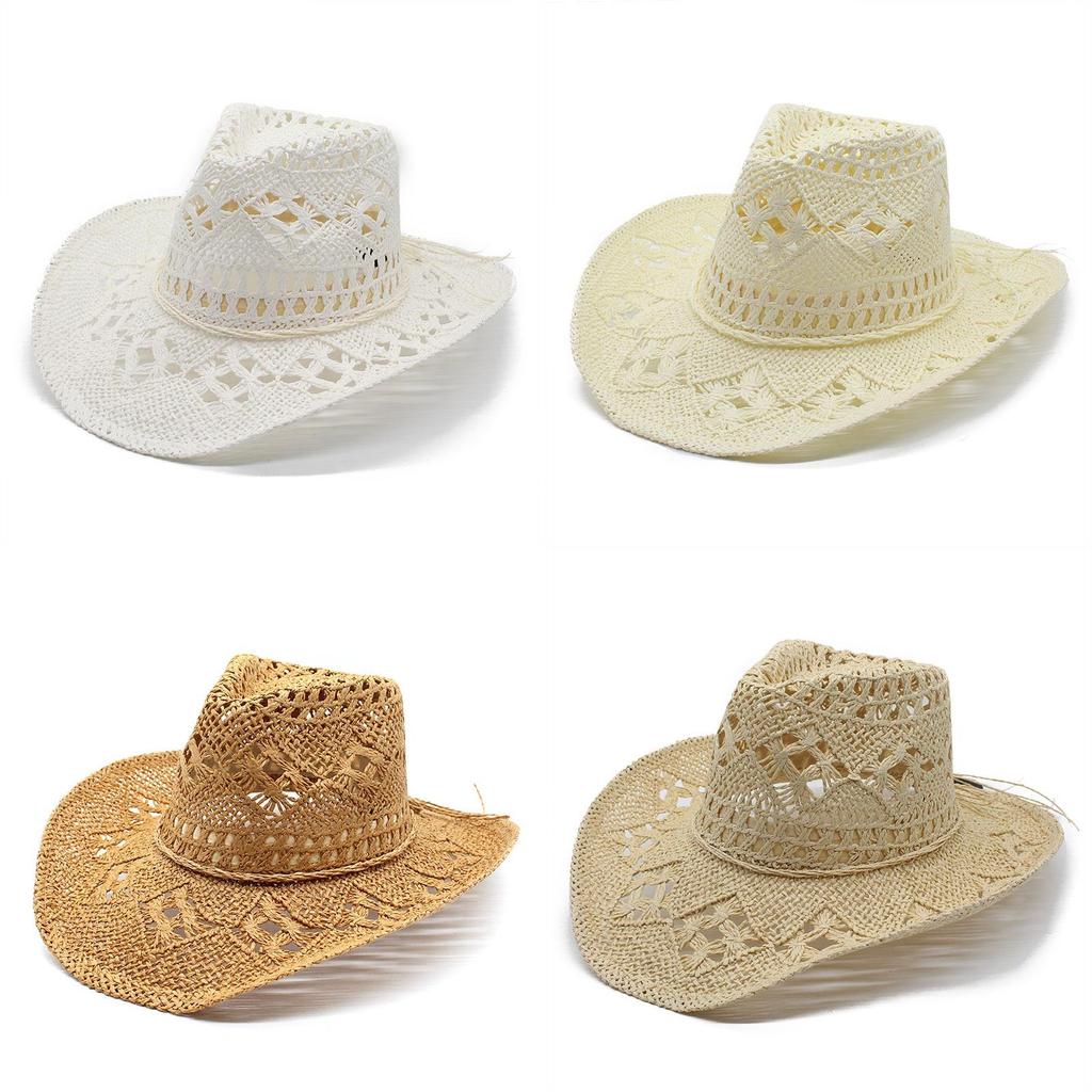 Classic Style Paper Straw Hat With Adjustable Fit For Casual And Fashion Use