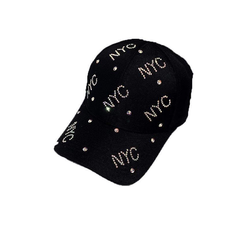 Women's Rhinestone Baseball Cap - Casual & Trendy Sun Hat