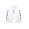 OFF WHITE Ss20 Sweatshirts Men's White Crew Neck Moderate Regular OMBA037R20E300050110