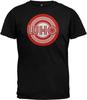 Who-Red and White Target Adult Men's T-Shirt