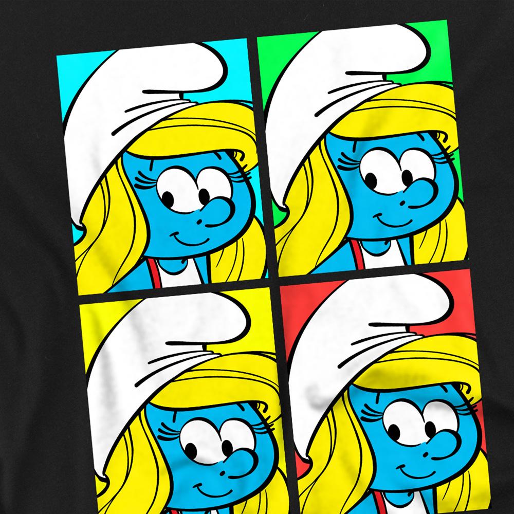 The Smurfs Unisex Adult Tiles T-Shirt