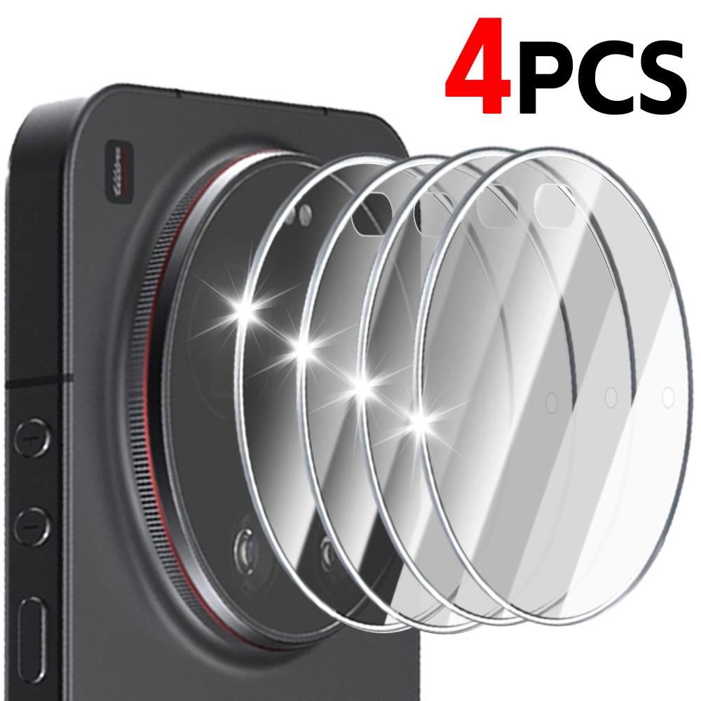 5-1Pcs HD Tempered Glass Camera Protector for Xiaomi 17 Ultra 3D Curved Back Cover Lens Glass Camera Lens Films for Mi 17Ultra