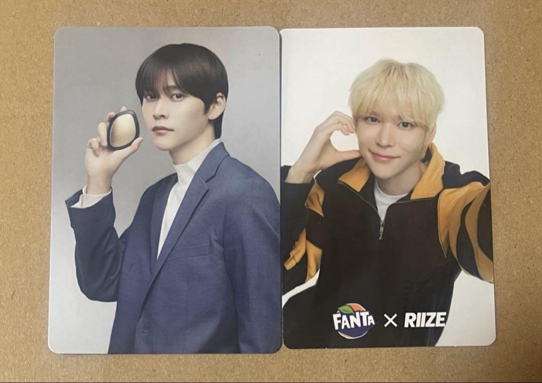 

[USED] RIIZE GESKE Fanta Trading Card Unseok
