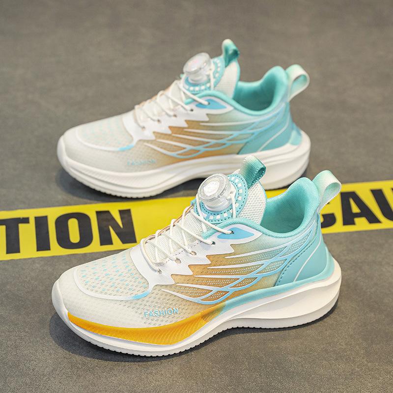 Boys Shoes Mesh Breathable Autumn 2025 New Children's Sports Shoes Physical Education Class Middle School Older Boys Primary School Students