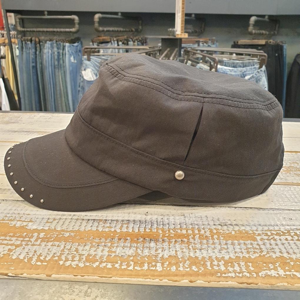 Buckaroo Women's Cotton Rivet-Decorated Military Cap 19 B235AP240P 2001