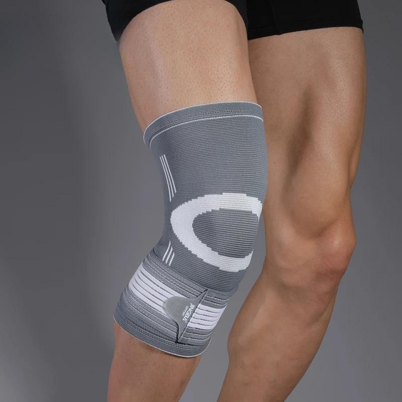 

1шт спортивный компрессионный наколенник эластичные поддерживающие наколенники наколенники фитнес-оборудование волейбол баскетбол велоспорт M