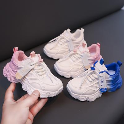 Kinder Sportschuhe Frühling neu Jungen Freizeitschuhe vielseitig Herbst Mädchen Papa Schuhe atmungsaktiv mittlere und ältere Kinderschuhe