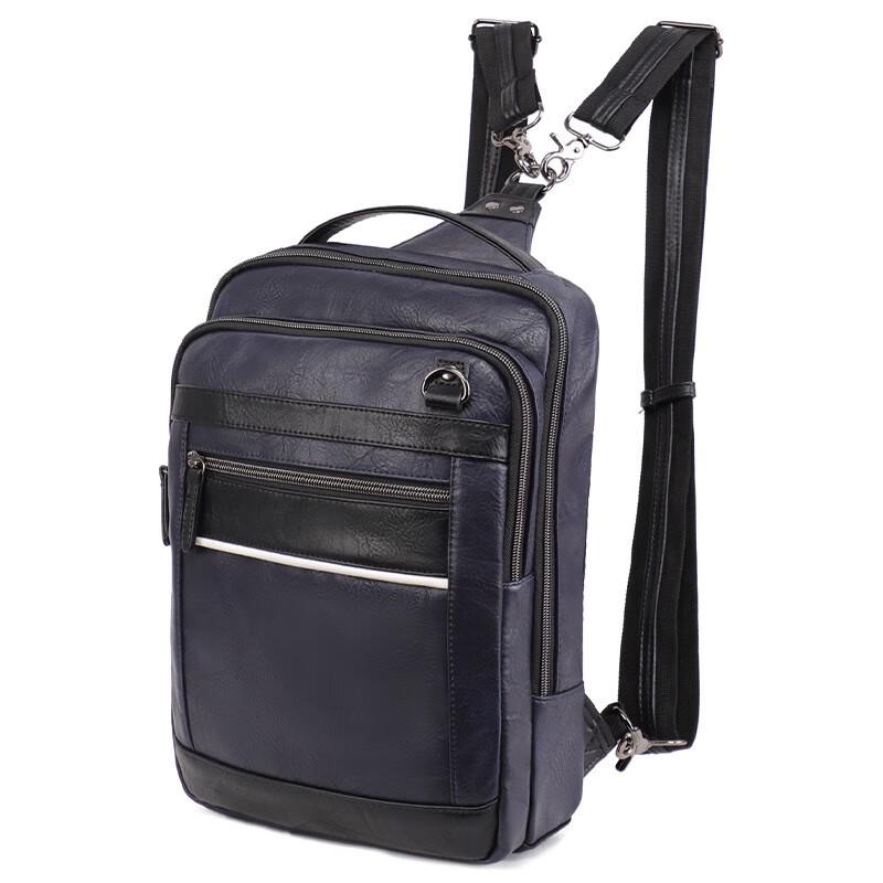 TINYAT Leather Travel Backpack