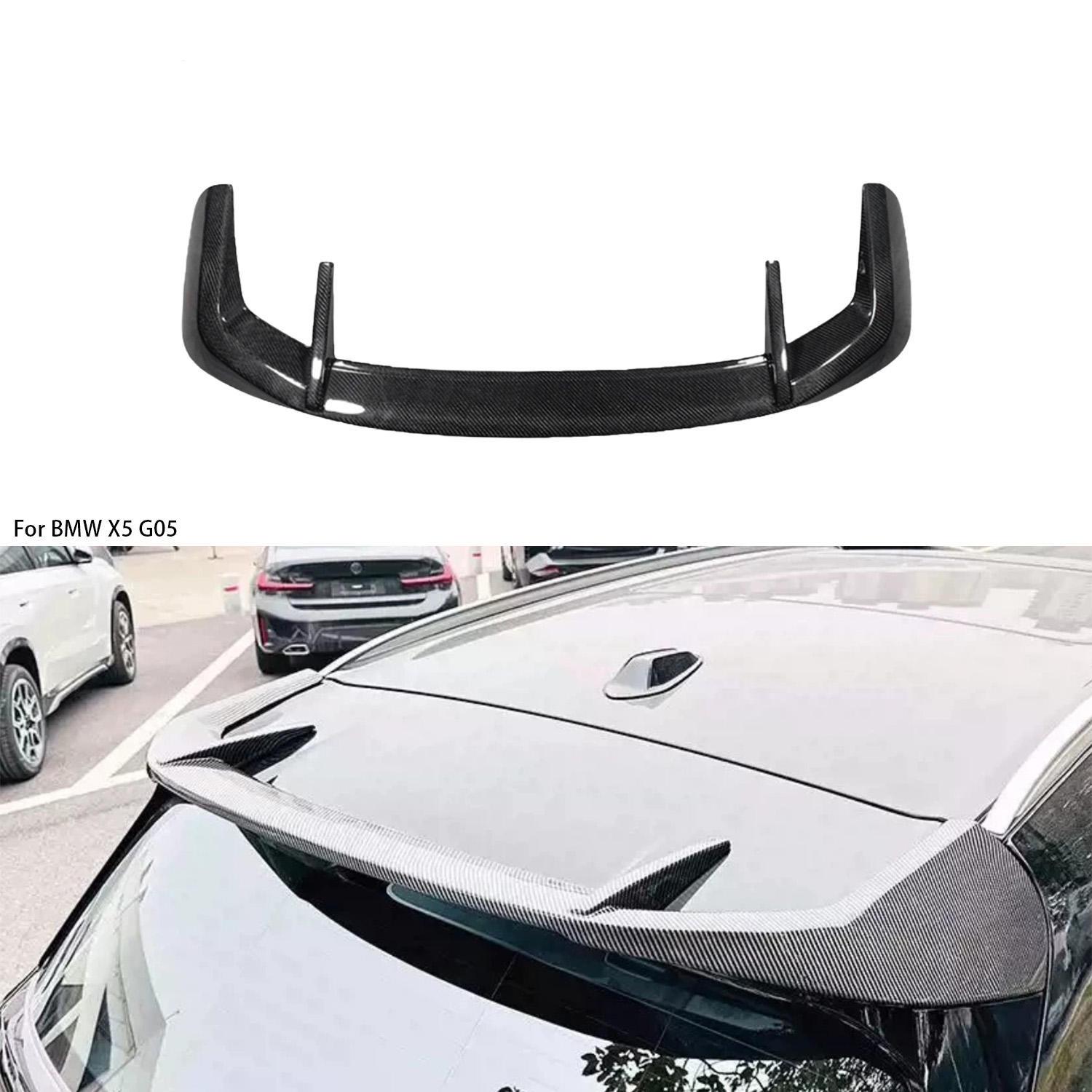 

BMW X5 G05 MP Style Roof Spoiler Deflector Diffuser - Modified Rear Accessory. Gloss Black