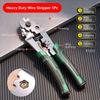 Multifunctional Wire Stripper Pliers Rubber Grip Wire Cutter Pliers Wire Rope Cutters  Cable Repair