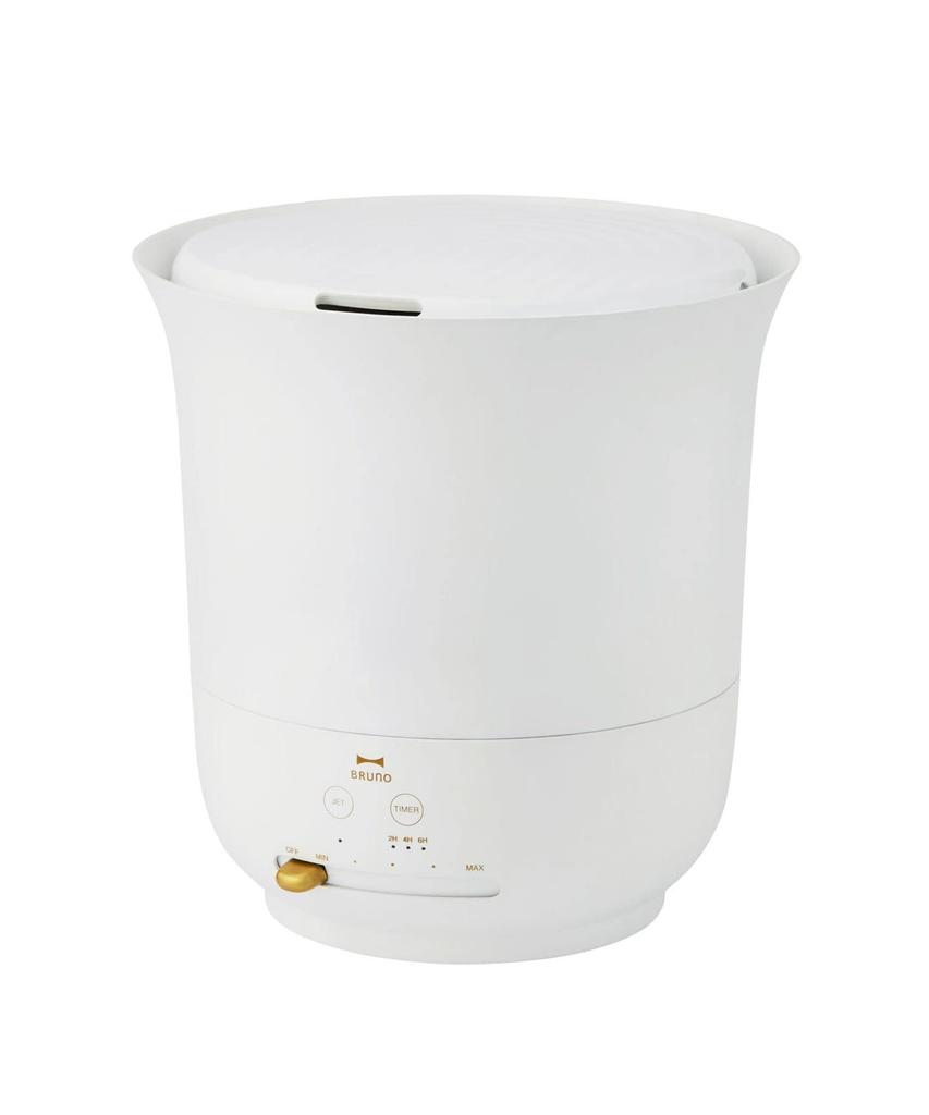 BRUNO JET MIST Plus Large Capacity Ultrasonic Humidifier with a Large Tank, Stylish Design for Rooms Up To 14 Tatami Mats (approx. 14 Tatami Mats),