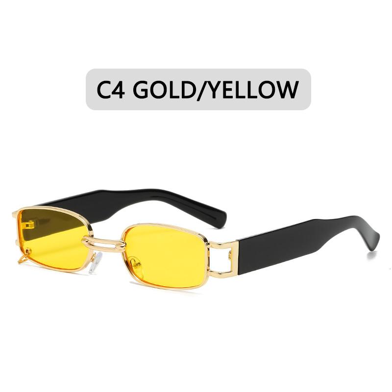 New Square Sunglasses Women Luxury  Designer Small Rectangle Sun Glasses UV400 Men Black Shades Retro Eyewear For Female