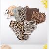 3 Pcs L Leopard Print Seamless Panties Women Ice Silk Low Waist Breathable Comfortable Briefs Women's Triangle Panties Wholesale