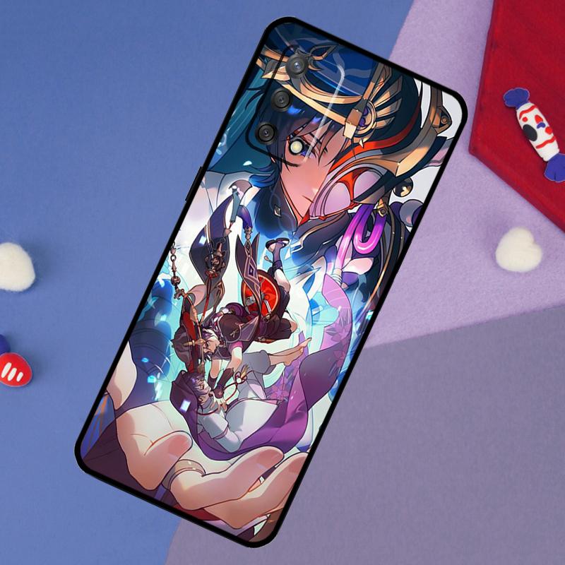 Genshin Impact Case For Oppo A17 A60 A40 A80 A16 A76 A96 A98 A58 A78 A18 A38 A57 A74 A54 A94 A15 A5 A6 Pro