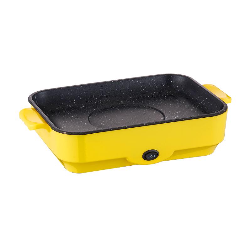 Multifunctional Electric Grill: BBQ, Griddle, Shabu-Shabu, & Fish Roaster