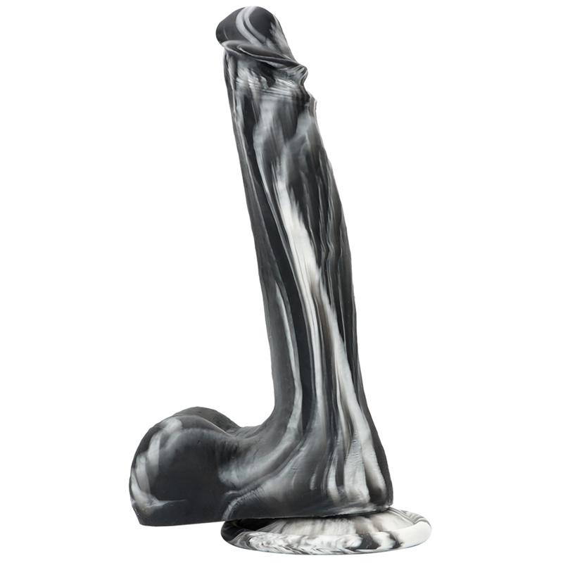 Women's Mixed Color Liquid Silicone Soft Simulation Big Dildo Dildo Masturbation Device Rear Court Anal