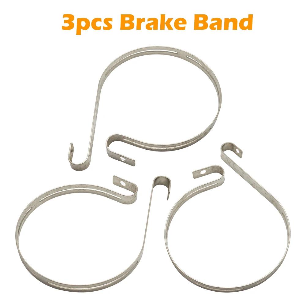 

3pcs Chain Brake Band For Husqvarna 36 41 136 137 141 142 Jonsered 2035 2036 2040 McCulloch MAC Cat 335 435 440 Chainsaw AS SHOWN