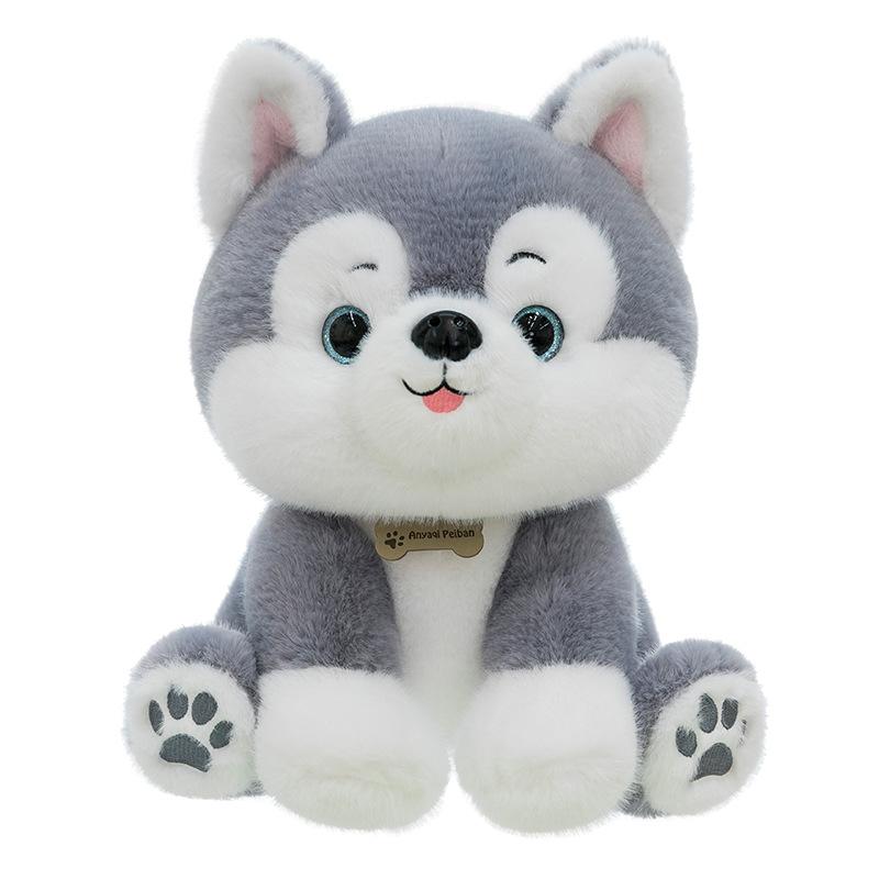 New cute husky doll children's doll plush toy funny husky toys pet toy commemoration