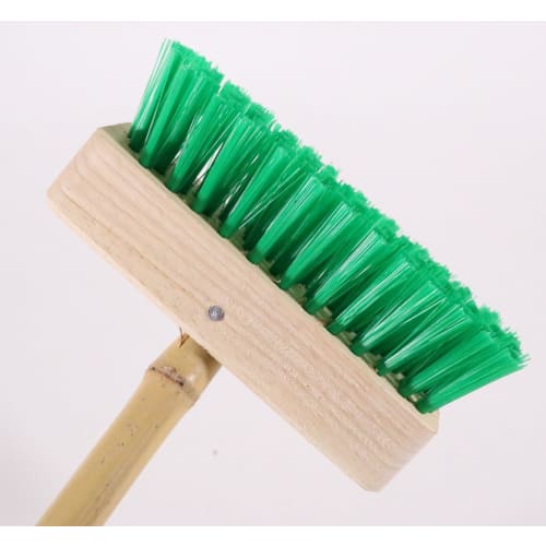 Kanda Bamboo Handle Deck Brush, Nylon, 381016