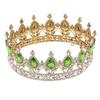 Rhinestone Tiaras Gold Headpiece Fancy