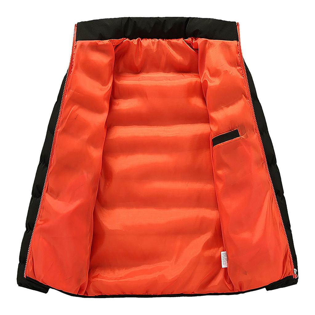 Men's  Winter Zipper Warm Down Jacket Packable Light  Coat
