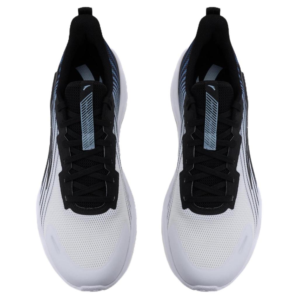 Anta Poison Spike Max Simple Versatile Non-Slip Breathable Low-Top Training Test Running Shoes Men Sneaker White Black 112525595R-2