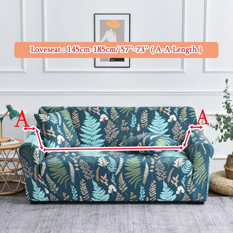 1ks Potah na pohovku na rohovou pohovku s područkou s květinovým vzorem Elastický potah vhodný pro domácí mazlíčky na sekční pohovku ve tvaru L