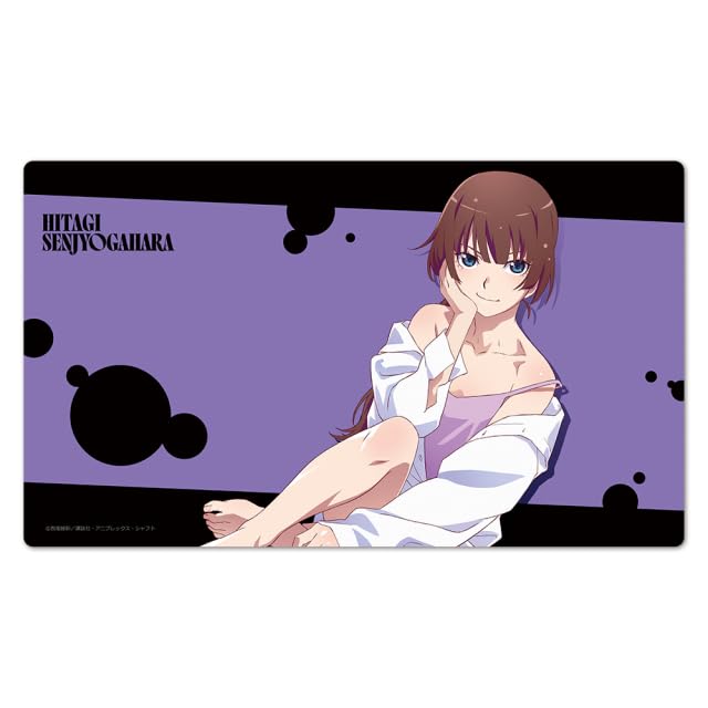 Резиновый коврик с персонажами серии Monogatari: Хитаги Сендзёгахара Рубашка Вер.