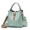Bucket Bag - Fashionable Large-capacity Handbag for Women, with A Single Shoulder Strap and A Slanted Design.