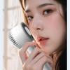 Portable Handheld Leafless Mini Fan with High-Speed Cooling Ice Pack