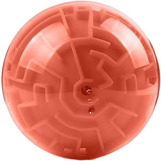 

Educational Toys for Adults and Kids Maze Ball 3D Mini Magic Intelligence Ball Magic 3D Maze UFO Maze Ball (Orange) [Product] помаранчевий