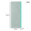 4pcs Glass Magic Cleaning Brush Effective Limescale Water Stain Remover Cleaning Tool for Shower Door Glass Window Home Cleaning