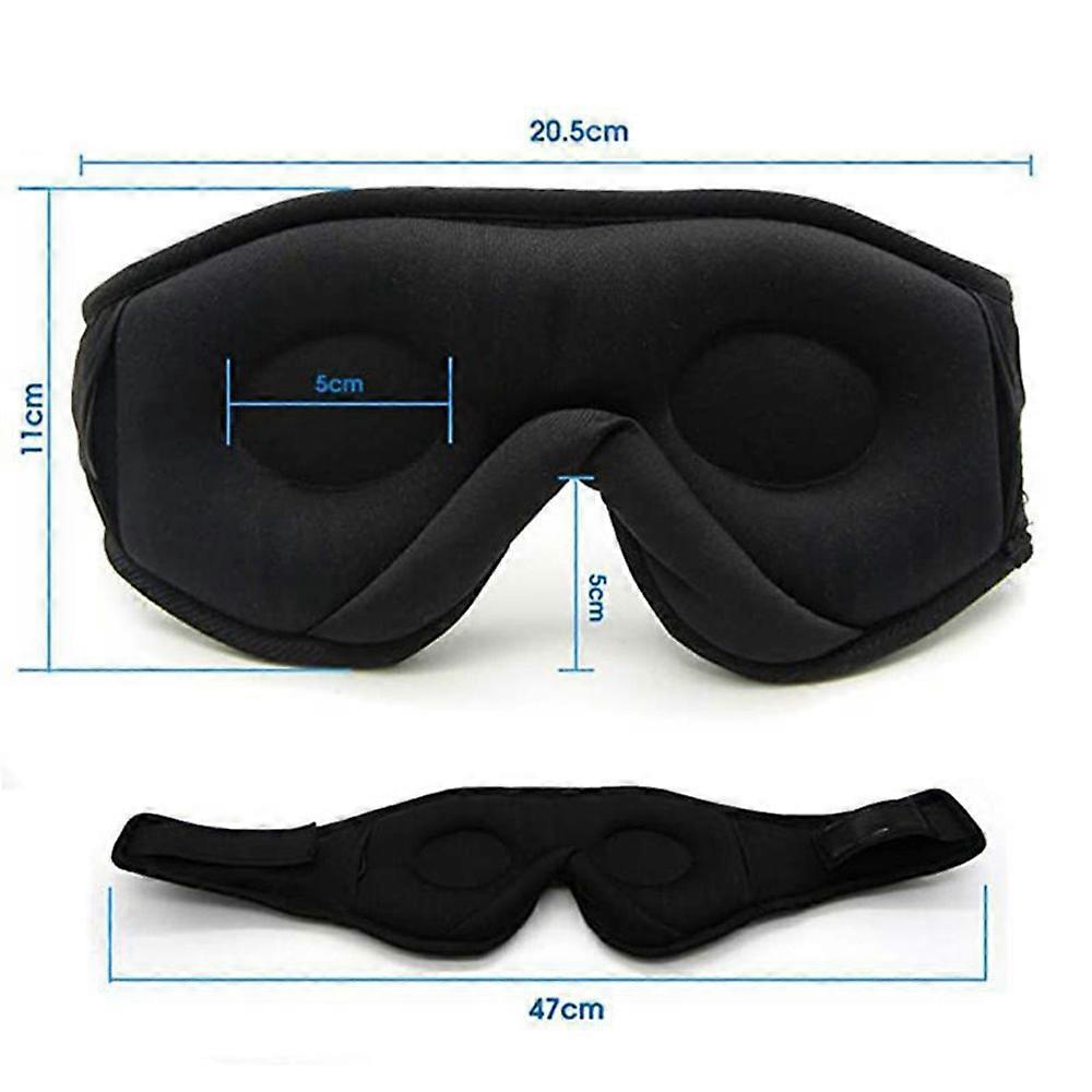 Sleep Mask with Headphones,Sleep Headphones Breathable Sleeping Headphones for