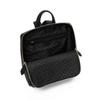 Daks Black Cutting Dd Logo Quilting Leather Backpack Dcba9e369bk
