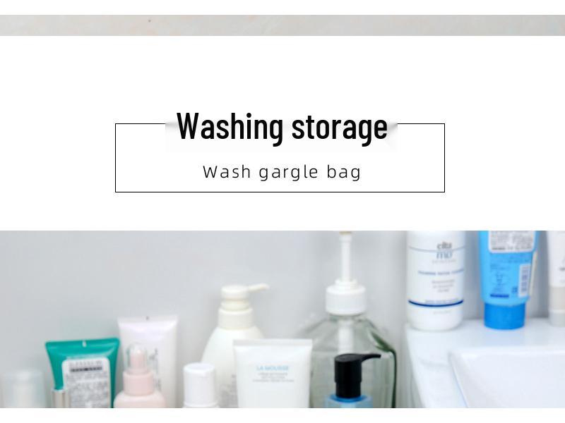 Stilvolle Damen Kleine Wasserdichte Oxford Reise-Toilettenartikel- und Kosmetik-Aufbewahrungstasche