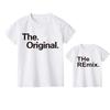 Original Remix Father Love Father Father T-Shirt Dad Dad And My Clothes Big Man And Little Man Me And Dad Clothes Cotton T Shirt